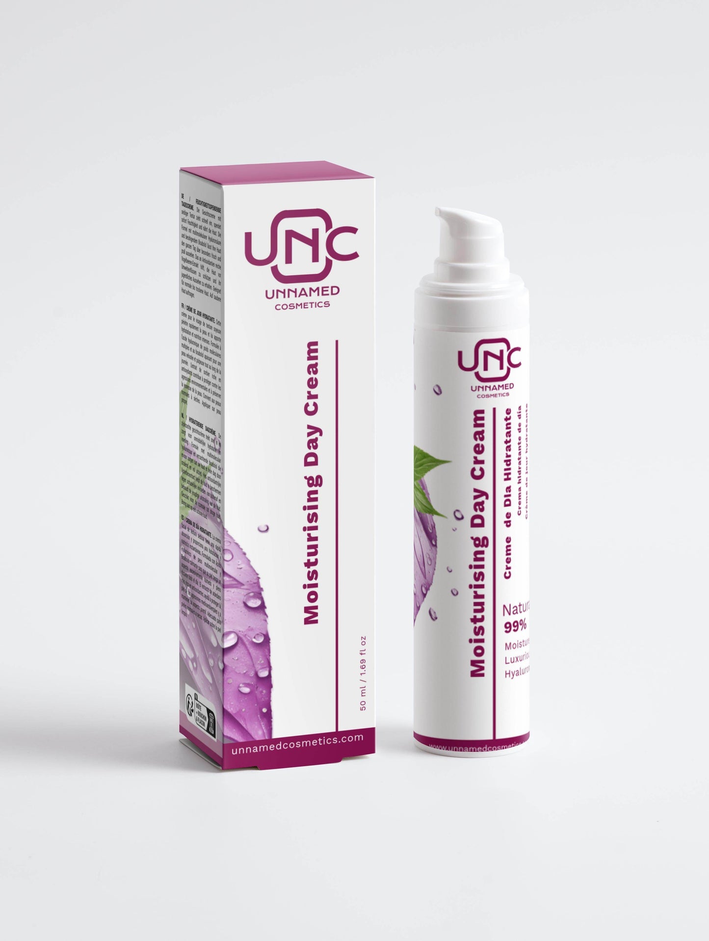 Moisturising Day Cream - Unnamed Cosmetics